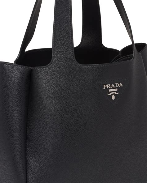 prada beuteltasche schwarz|prada leather handbags.